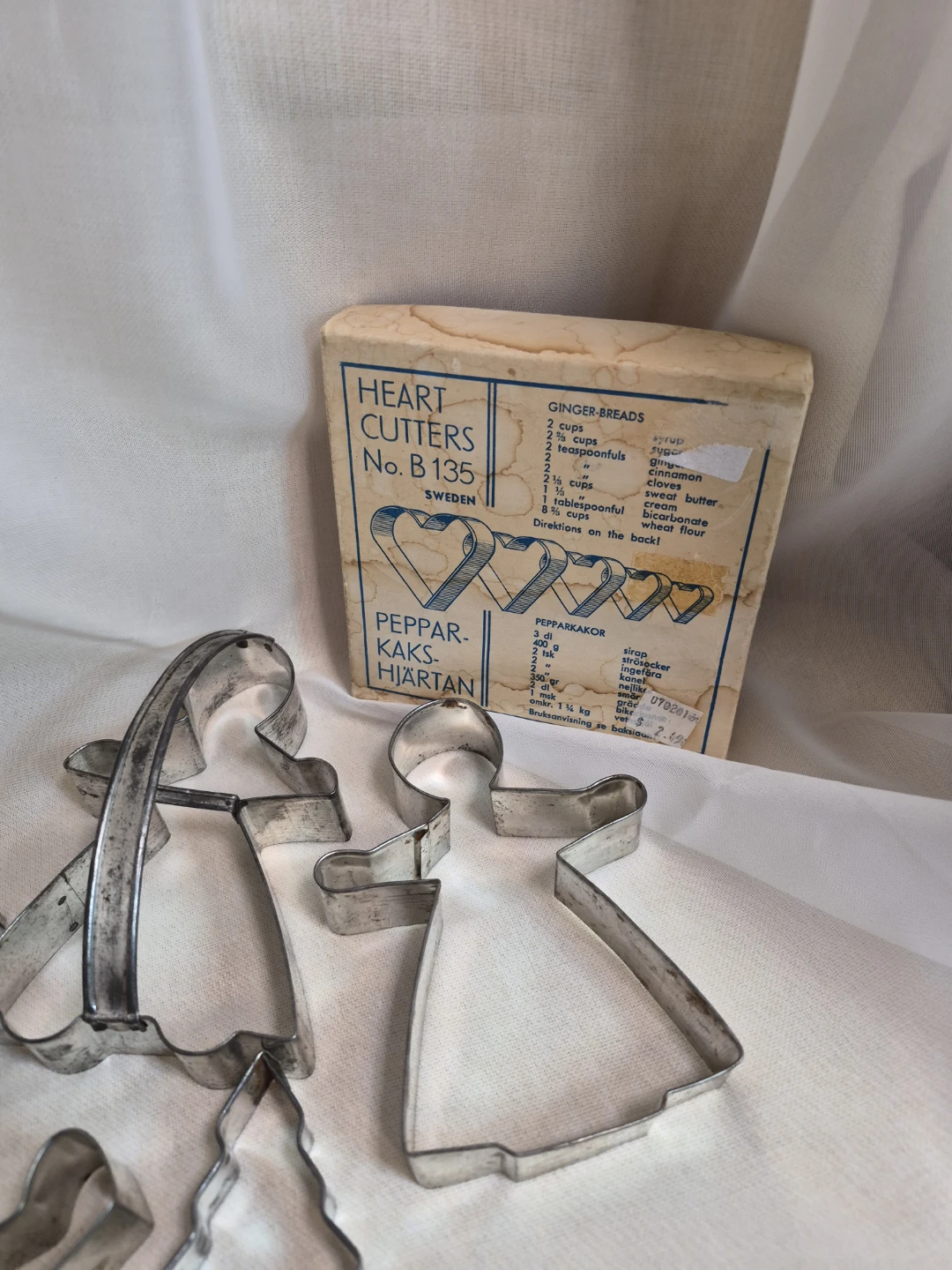 Lot of 10 Vintage Metal Holiday Christmas & Hearts - photo 5