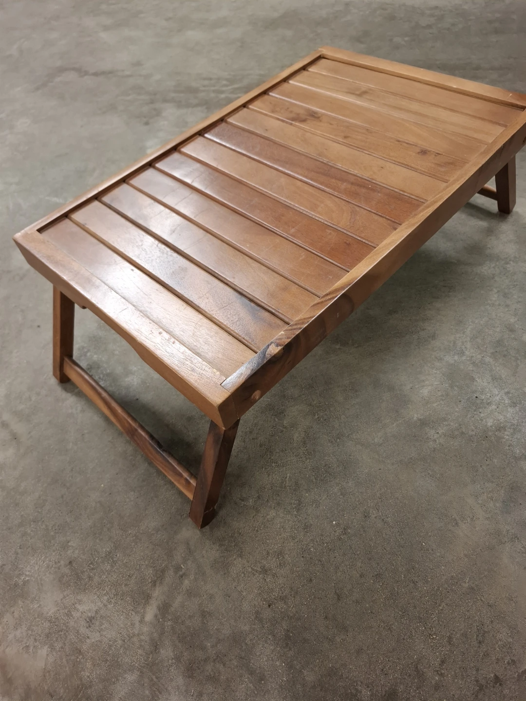 Wooden Bed Tray Table - photo 2
