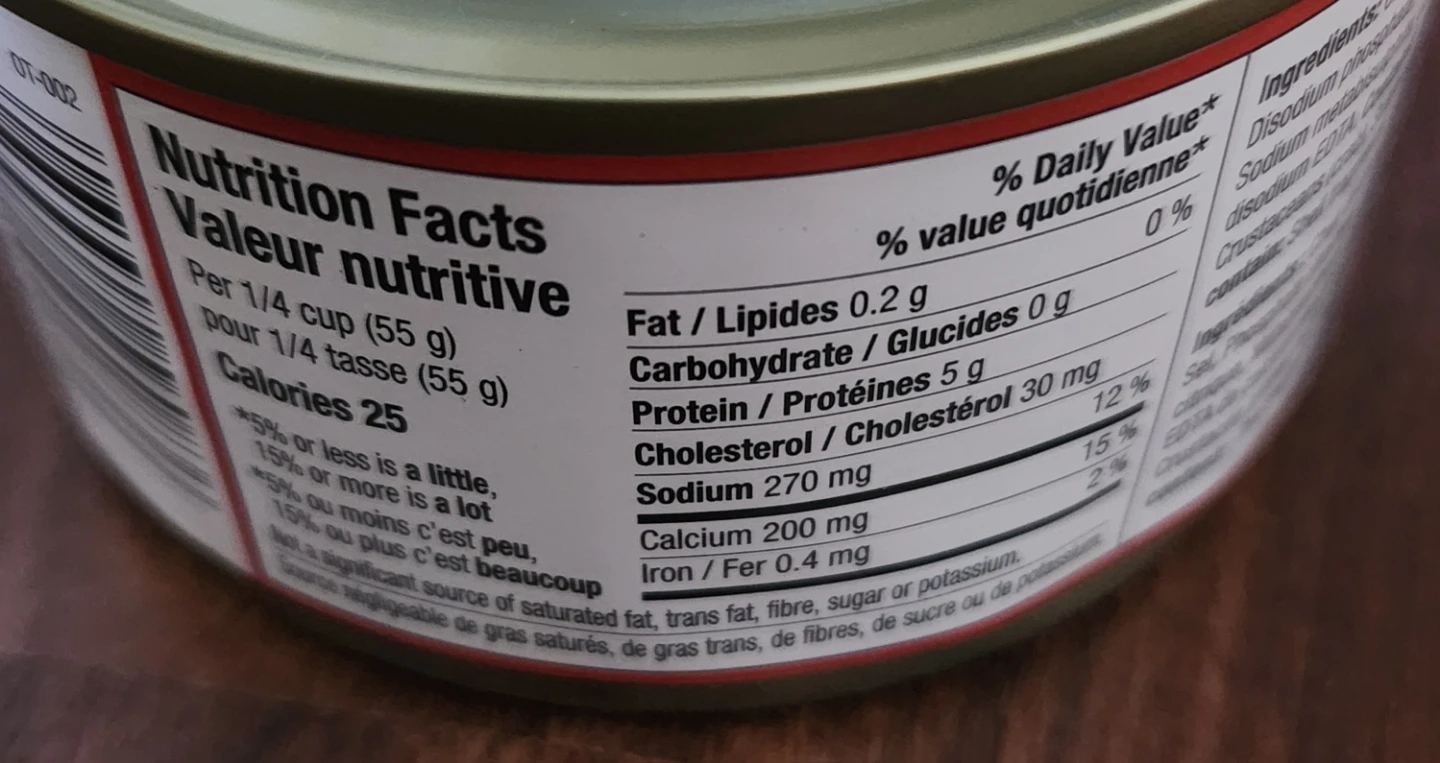 ⚽️ Ocean's canned Wild Crab Meat 120g - photo 2