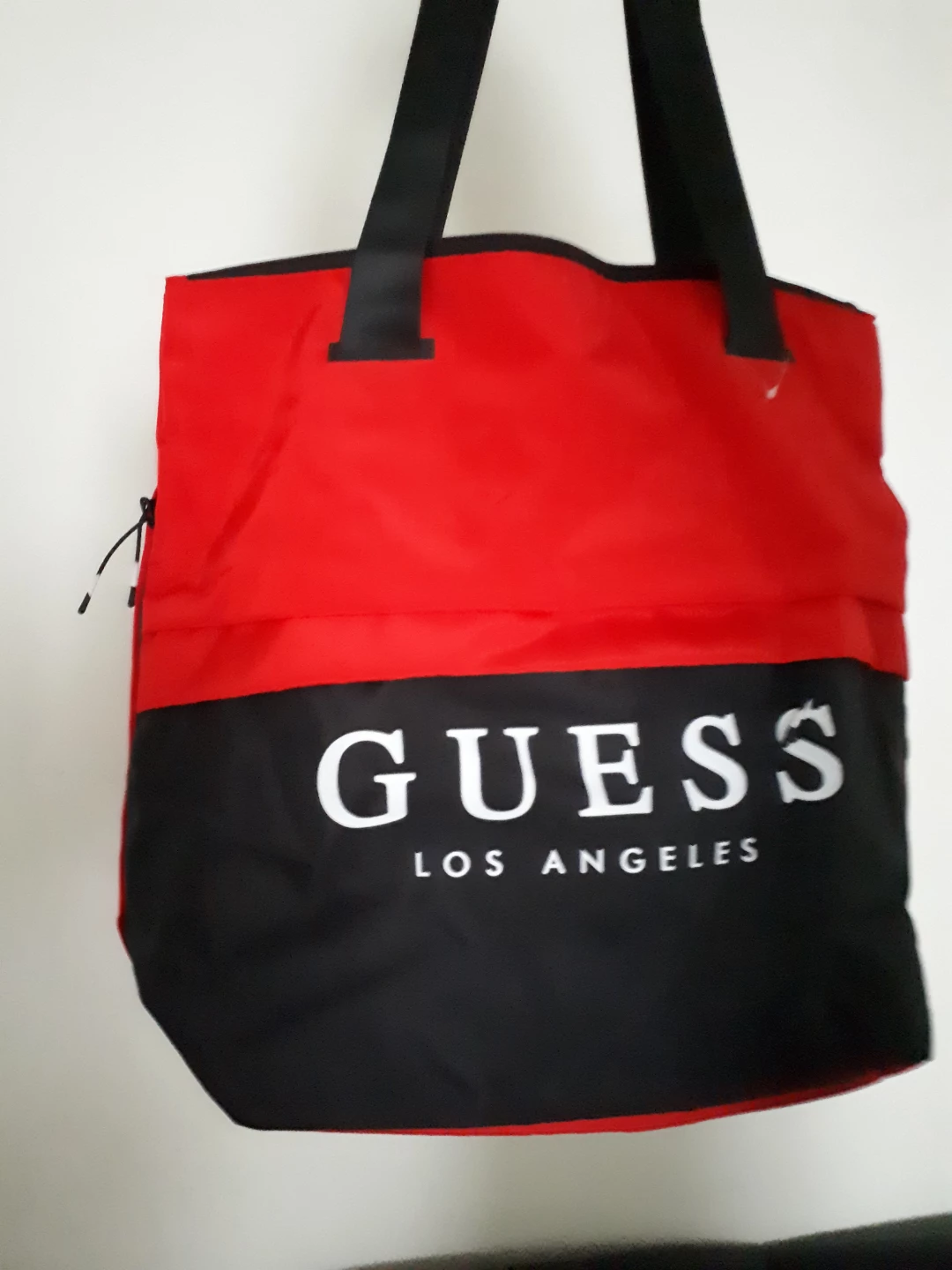 Guess Los Angeles Tote Bag Red/Black⚽