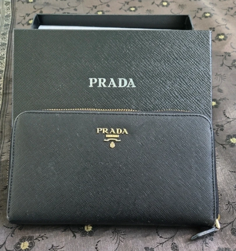 Prada Zip Around Wallet