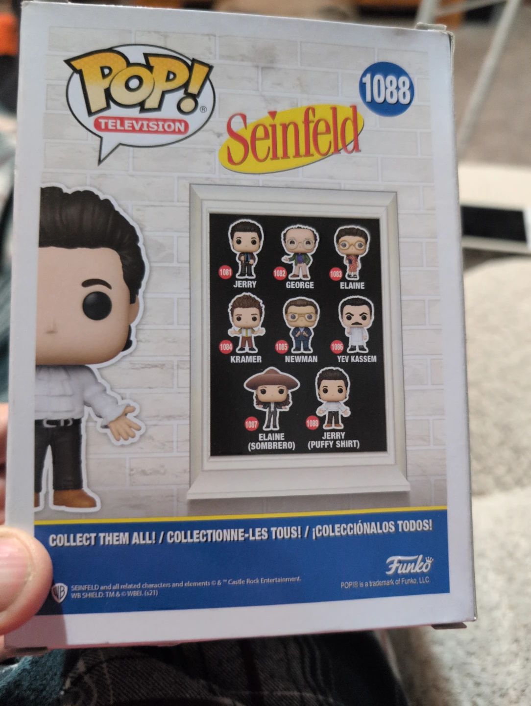 Funko Pop! Seinfeld Jerry (Puffy Shirt) #1088 Vinyl Figure - photo 2