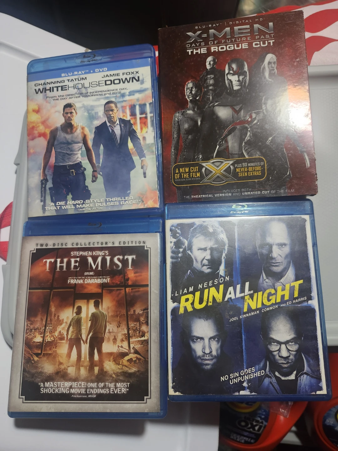 Lot of 4 Blu-ray Movies: White House Down,