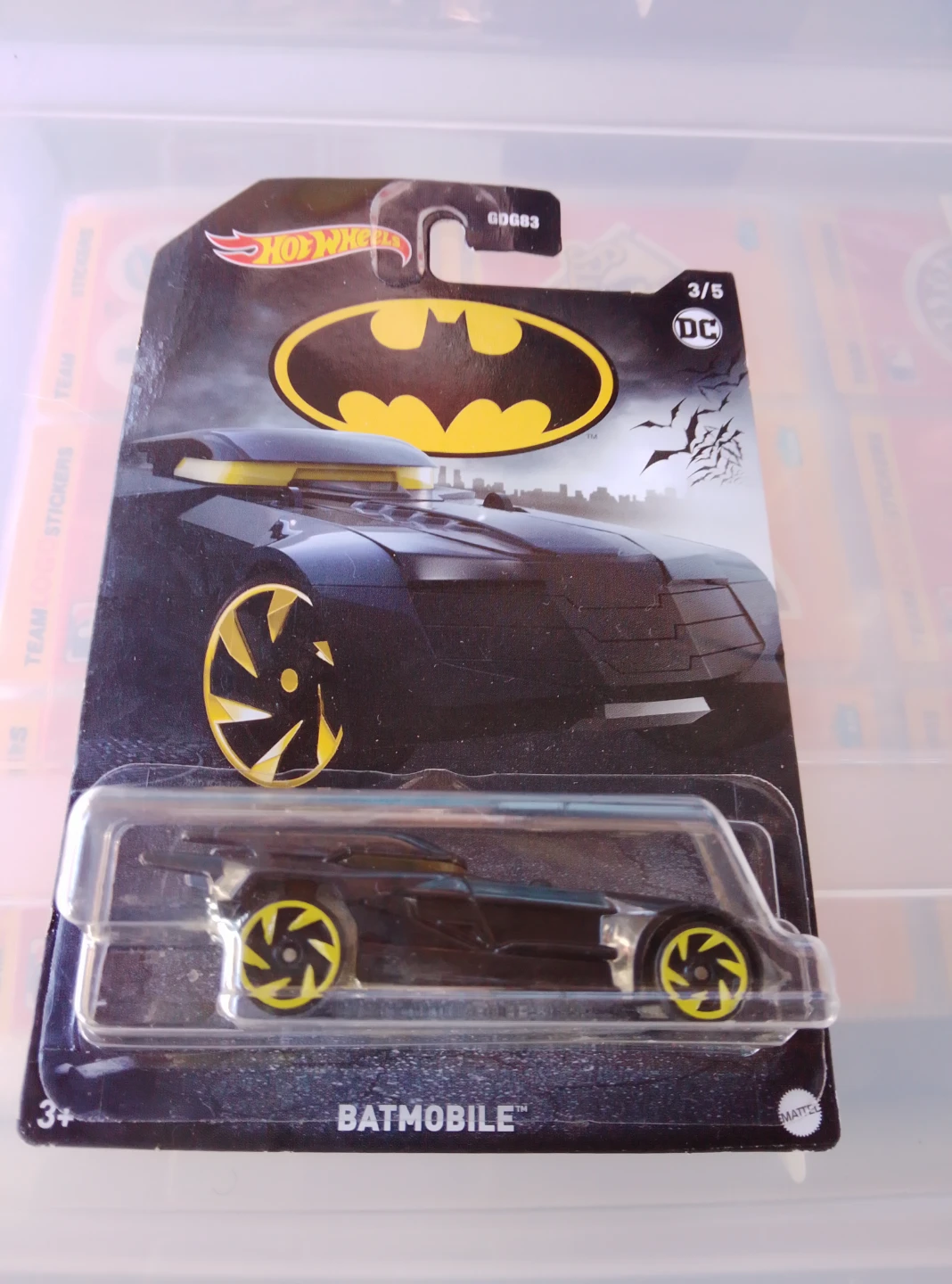 Hot Wheels DC Batmobile Toy Car