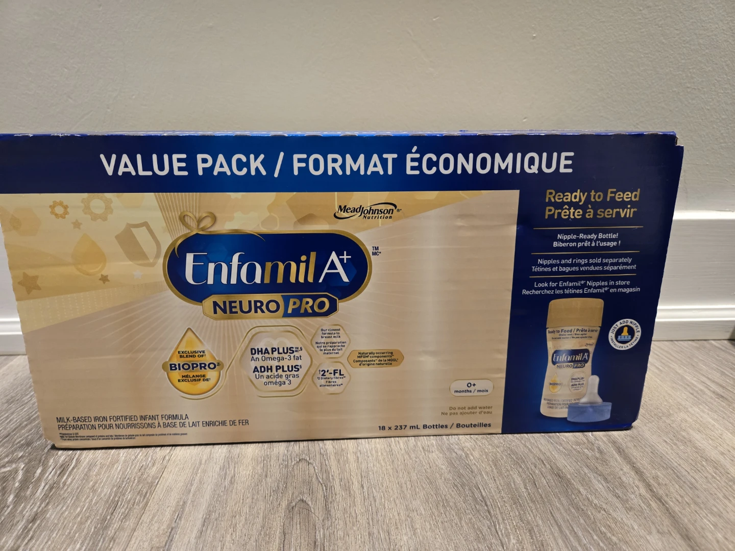 Enfamil A+ Neuro Pro Ready to Feed Infant Formula Bottles