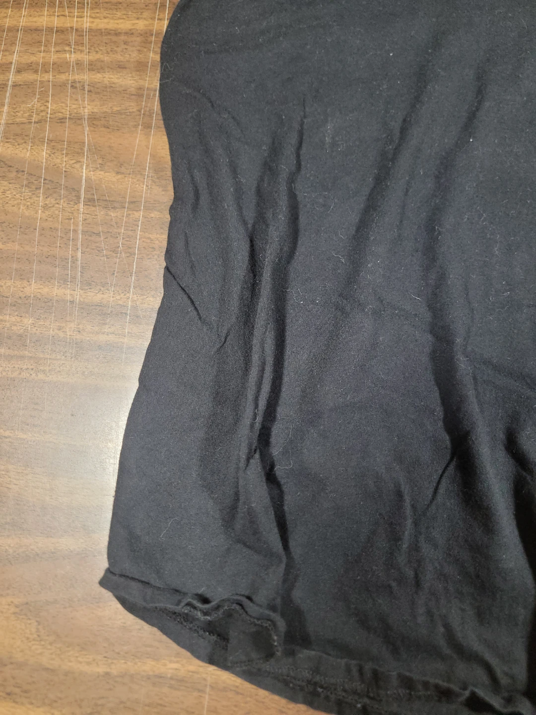 GAP Black V-Neck T-Shirt - Small - photo 4