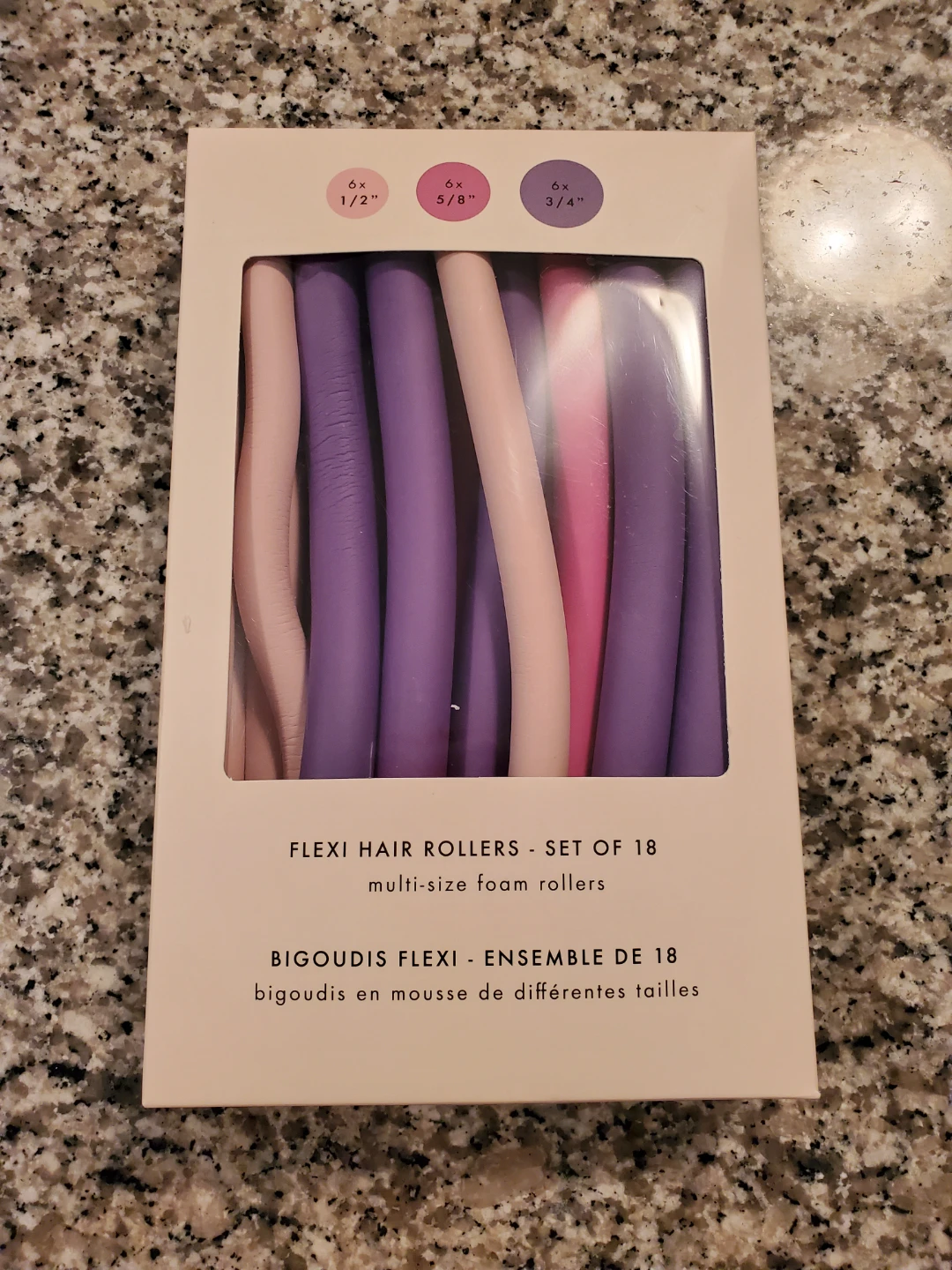 Bigoudis Flexi Hair Rollers - Set of 18
