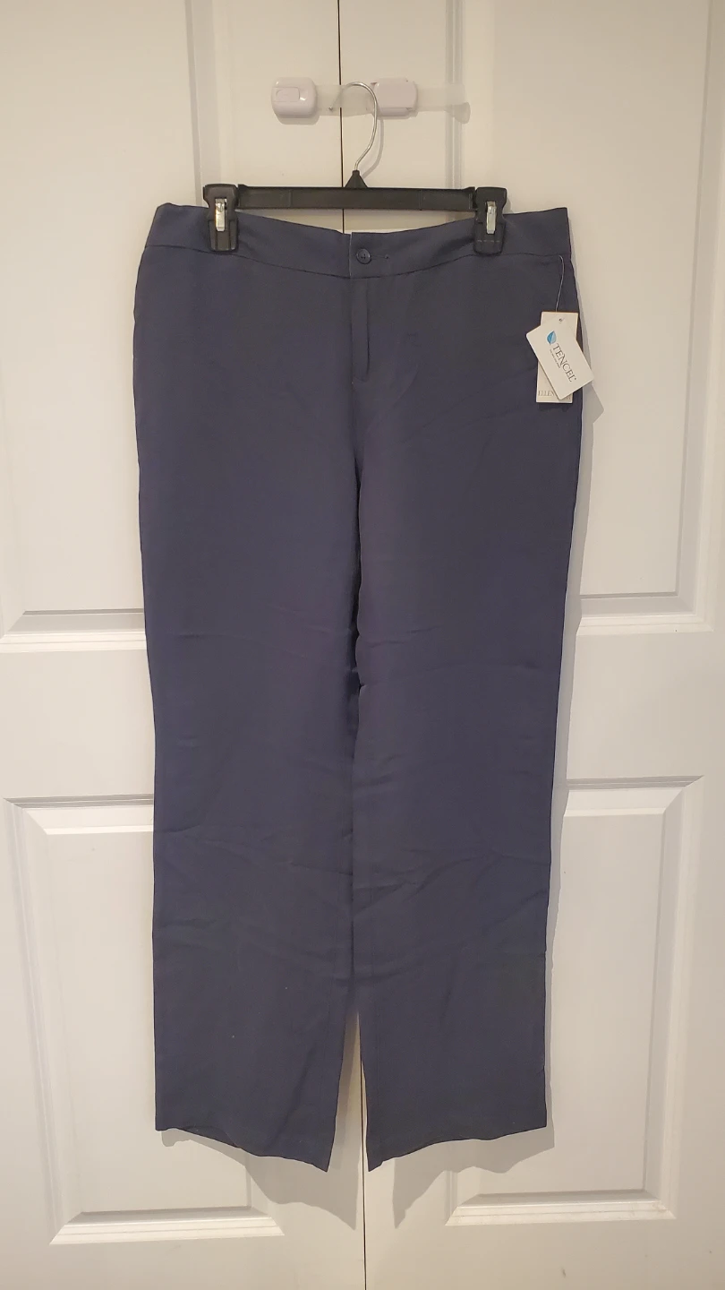 Women's Grey Tencel Trousers