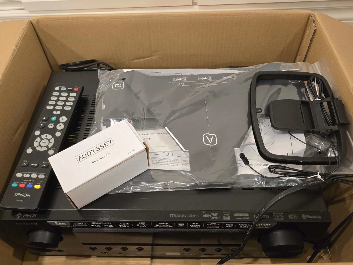 Denon AVR-S750H 7.2 Channel 4K Ultra HD AV Receiver - photo 2