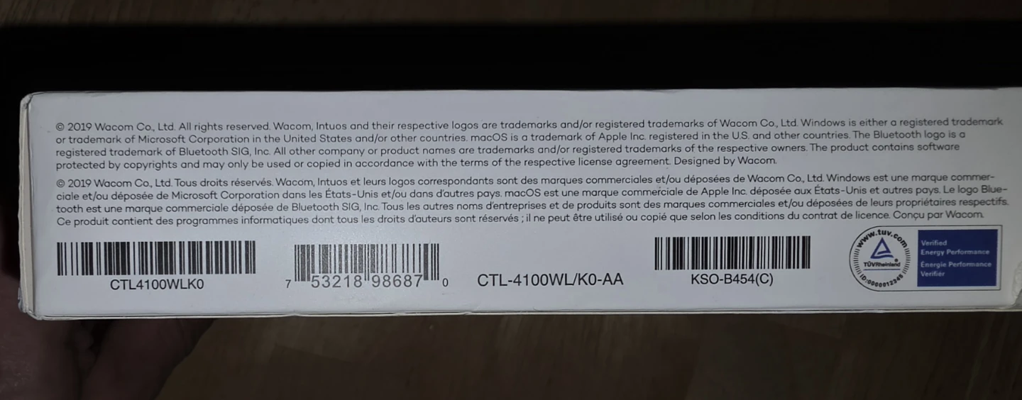 Wacom Intuos Creative Pen Tablet (CTL-4100WL) - photo 3