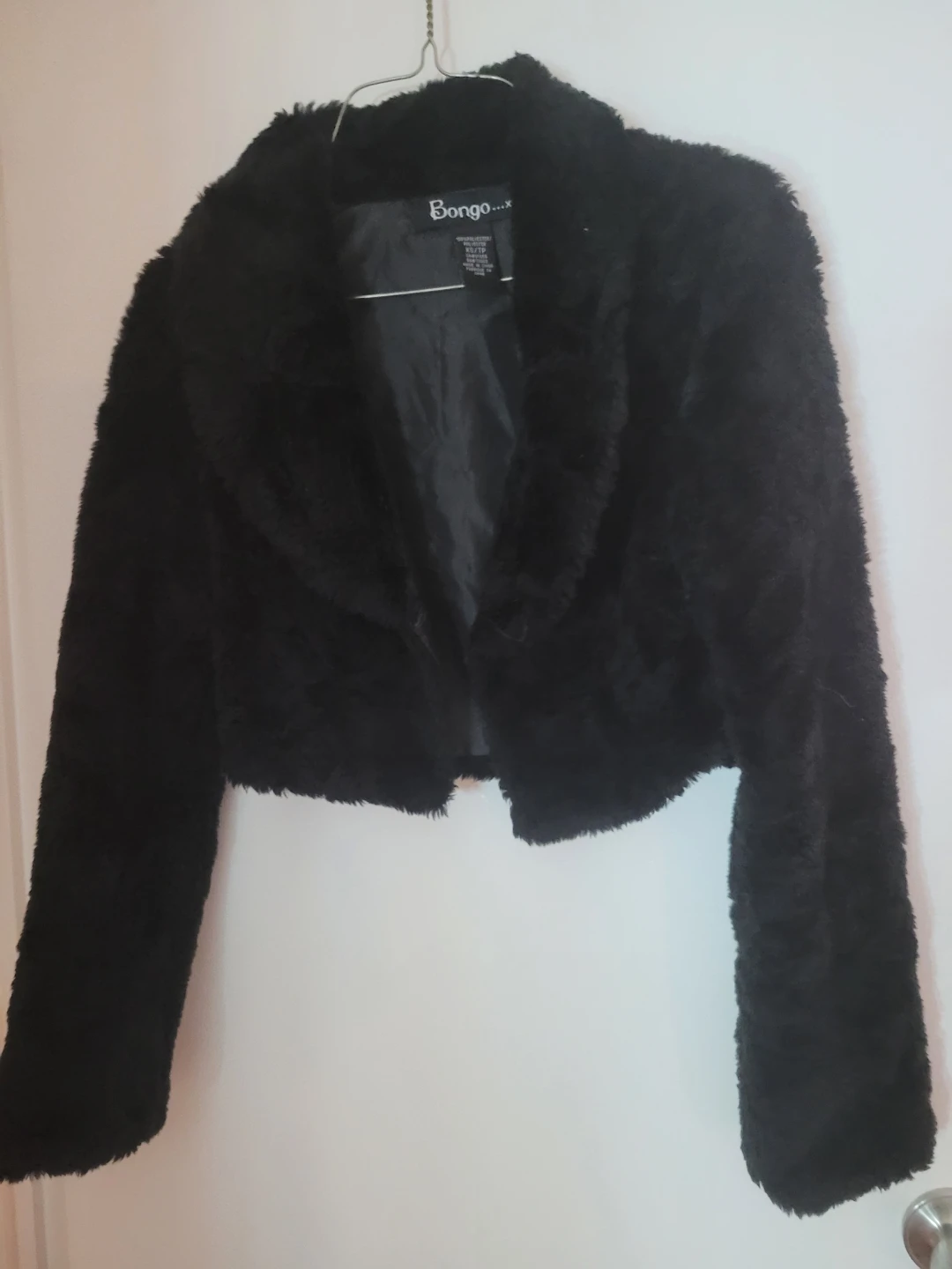 Faux Fur Cropped Jacket