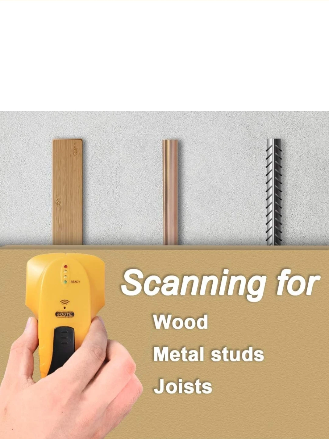 Yellow Stud Finder Tool - photo 4