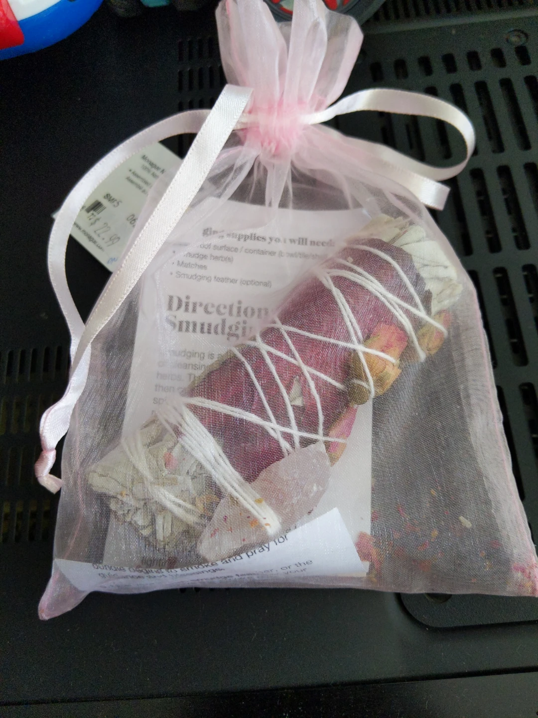 Sacred Smudge Bundle Botanicals with lavender