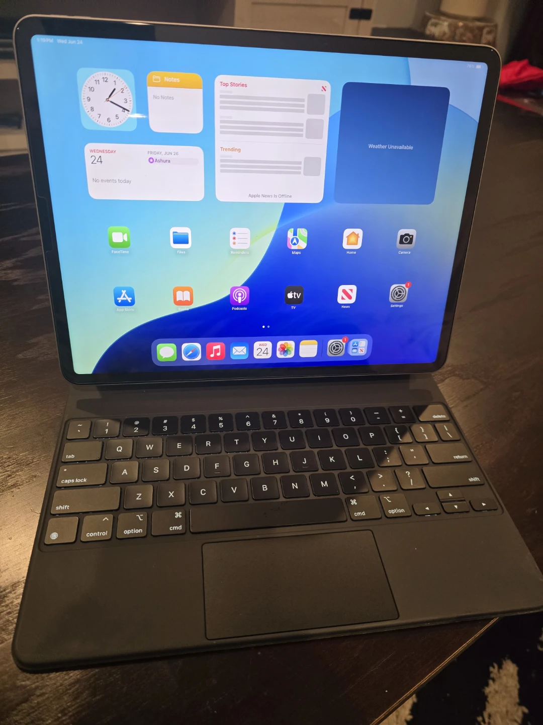 Apple iPad Pro 11-inch with Magic Keyboard