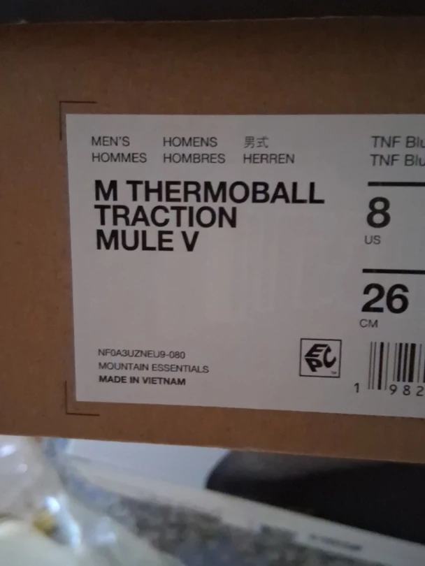 The North Face Thermoball Traction Mule V - Men's Size 8