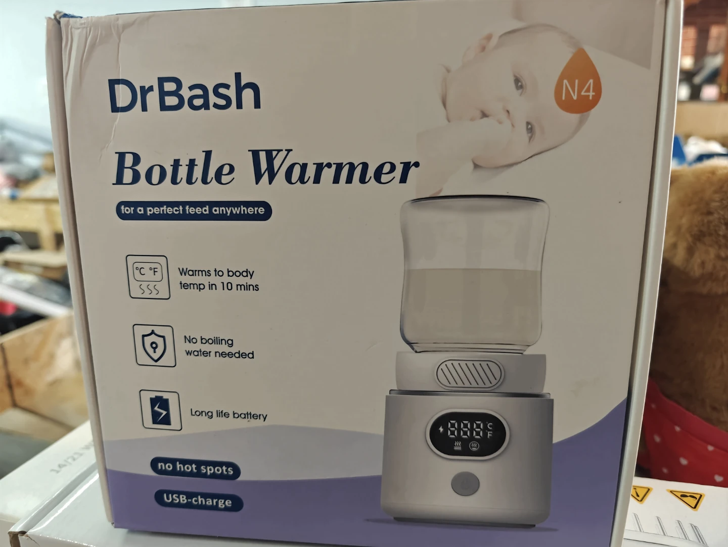 Dr. Bash N4 Portable Bottle Warmer