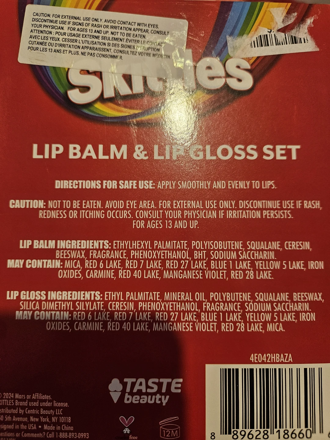 Skittles Lip Balm & Lip Gloss Set - photo 2