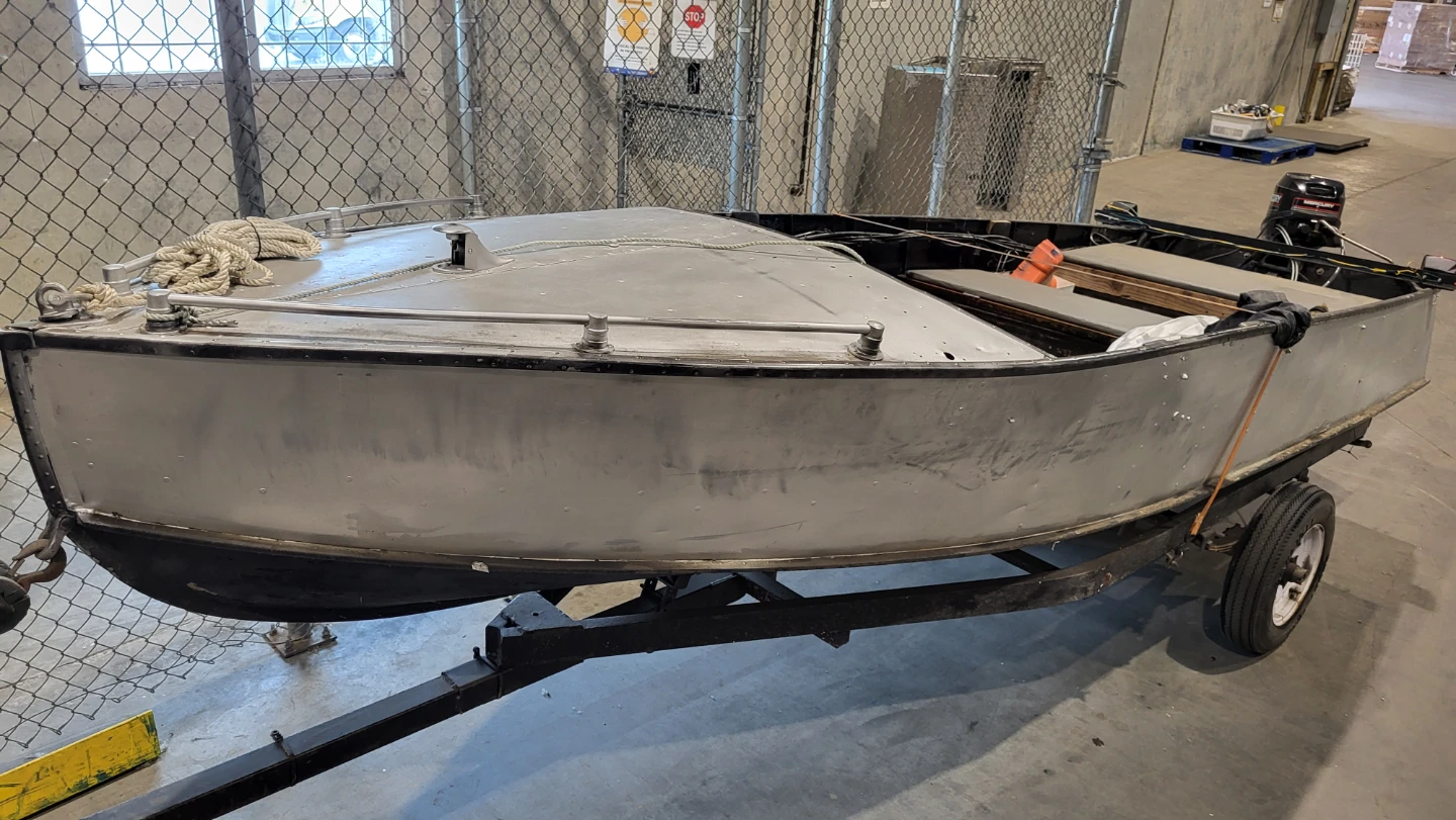 Mercury Outboard Motor and Boat Trailer - photo 2