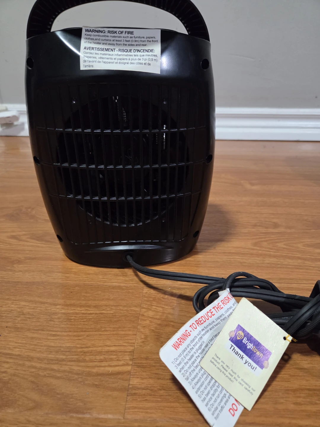 Brightown Ceramic Heater PTC-905 - photo 3