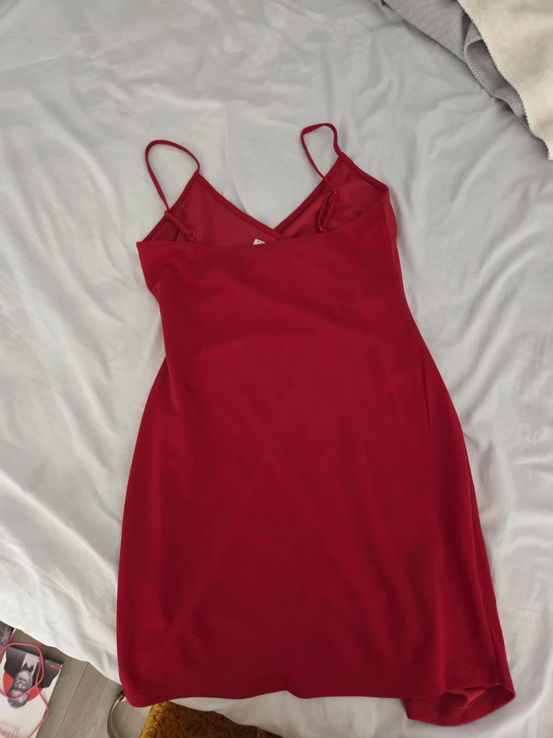 Red Spaghetti Strap Dress - photo 2