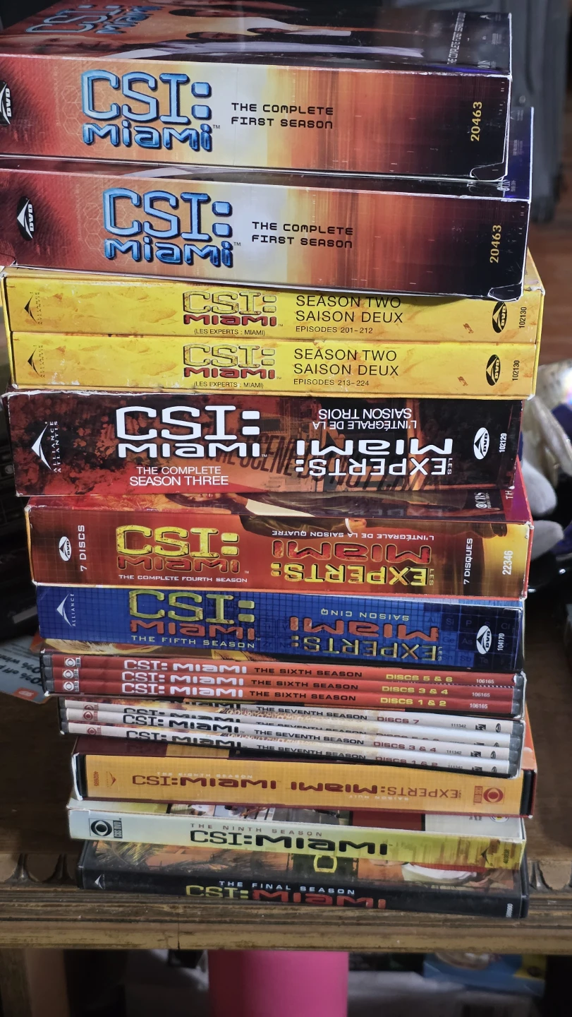 CSI: Miami Complete Seasons DVD Set