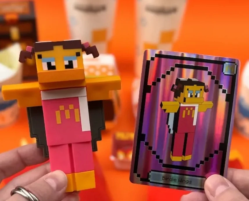 McDonald's Minecraft Toy