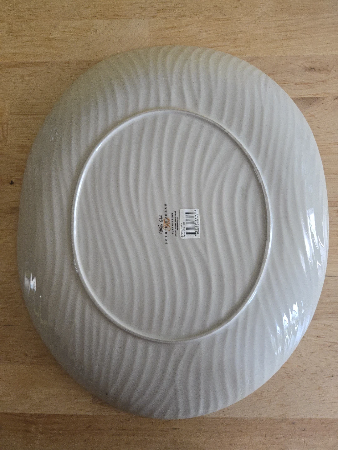 Portmeirion Sophie Conran White Oak Large Oval Plate - photo 2