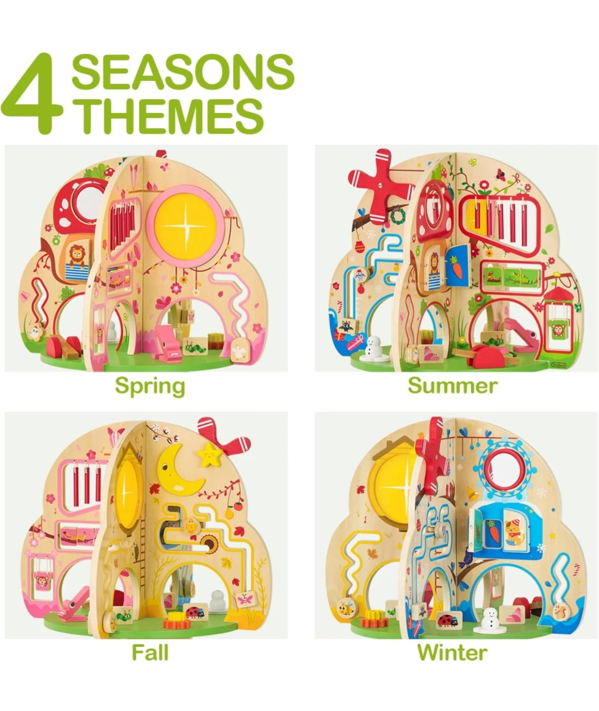 Wooden Activity Treehouse Toy - photo 4