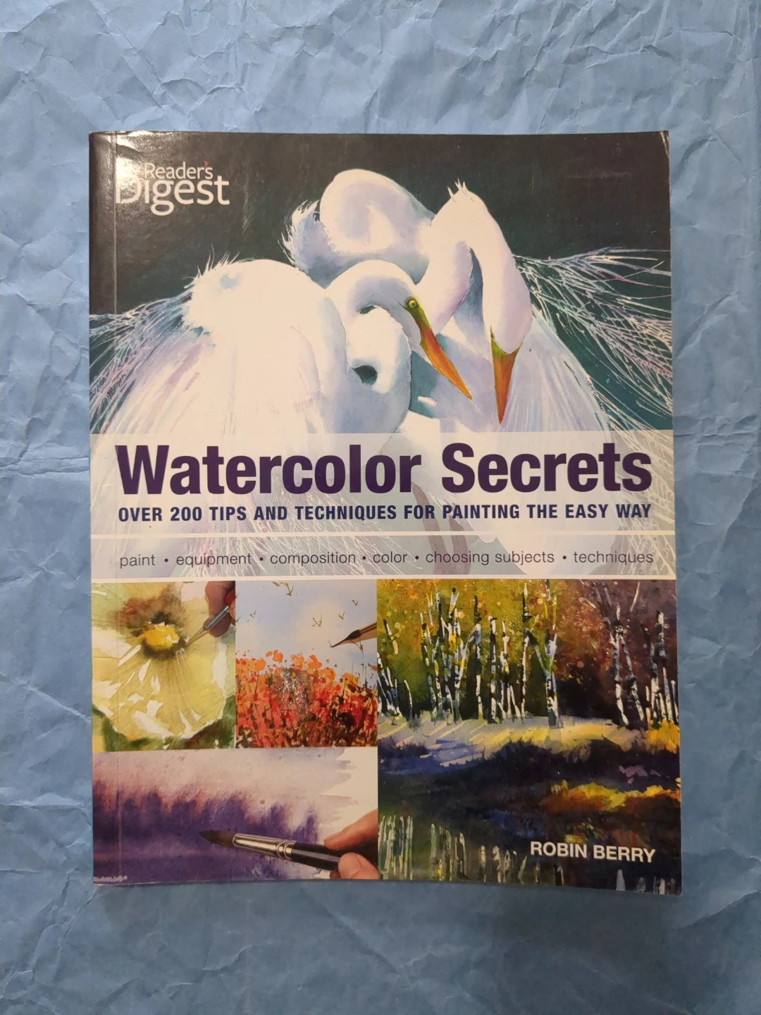 Watercolor Secrets - tips and techniques for painting ⚽
