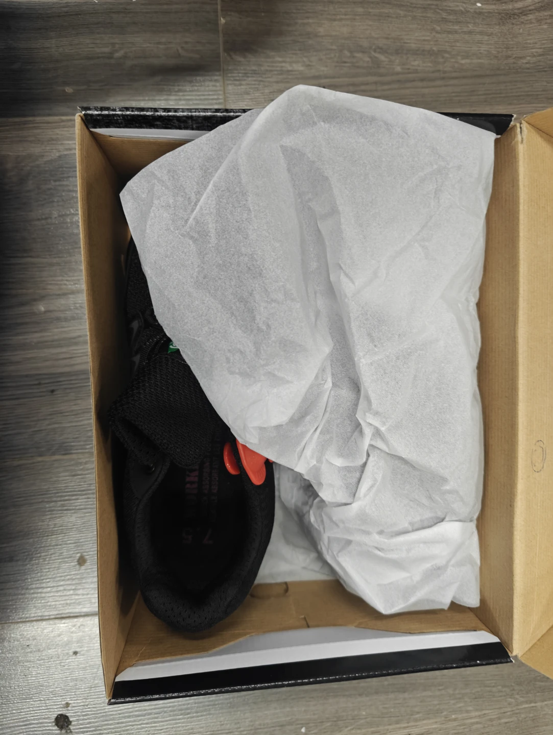 Workload Comfort Black Safety Shoes Size 7.5 - photo 4