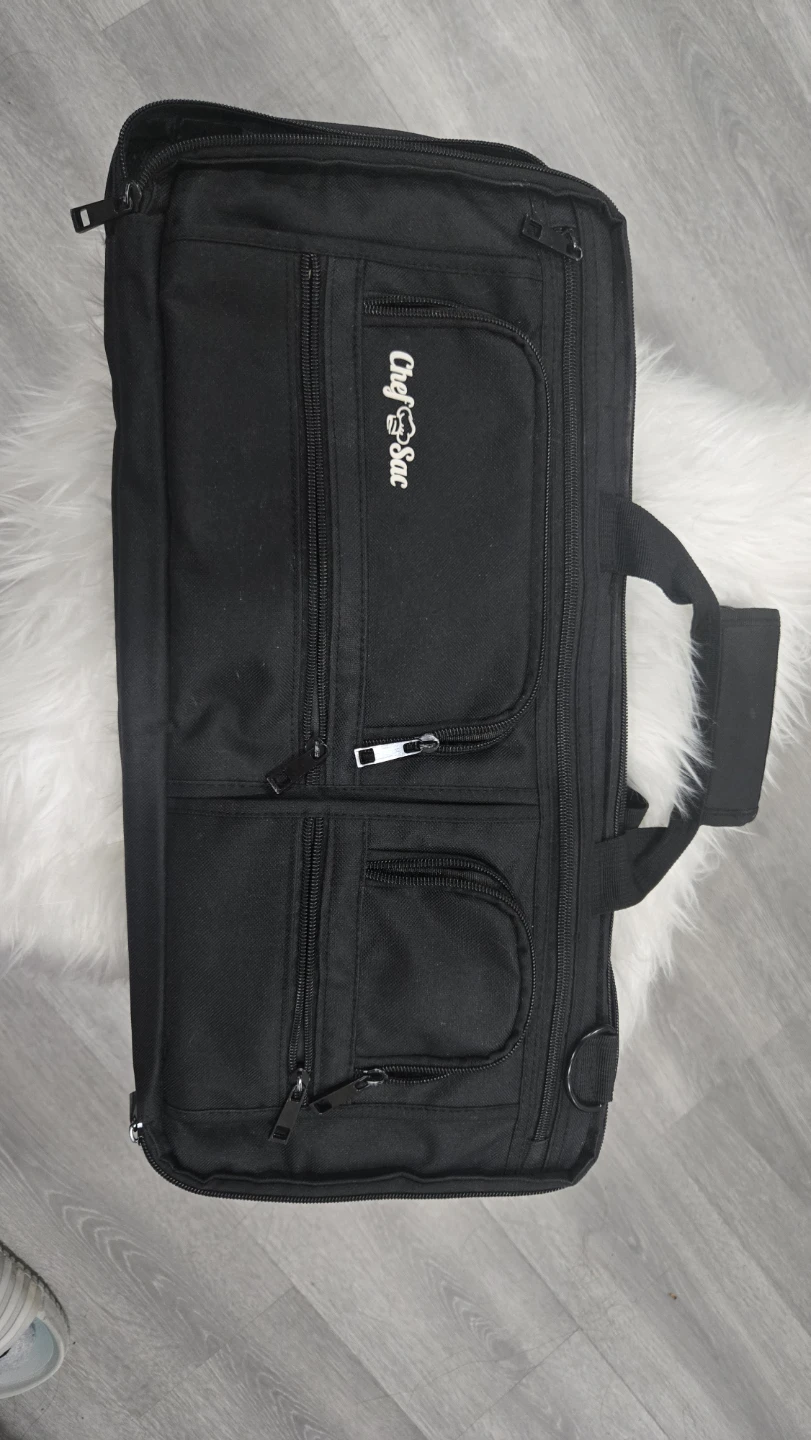 Chef Sac Black Knife Roll Bag