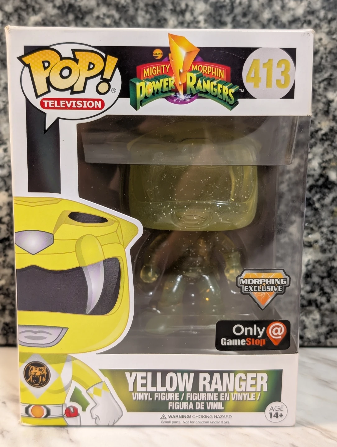 Funko Pop! Mighty Morphin Yellow Ranger #413