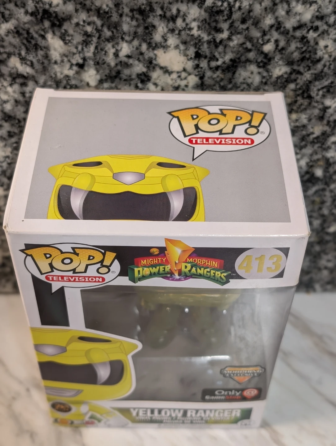 Funko Pop! Mighty Morphin Yellow Ranger #413 - photo 3