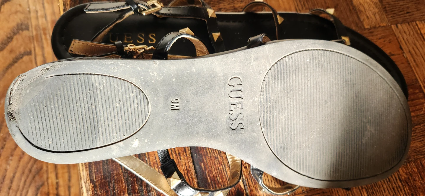 Guess Black Studded Sandals⚽️ - photo 2