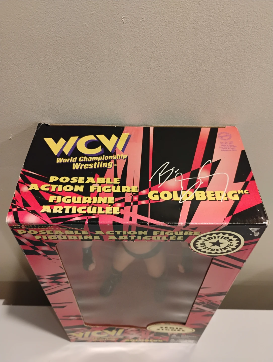 WCW Goldberg Action Figure - photo 5