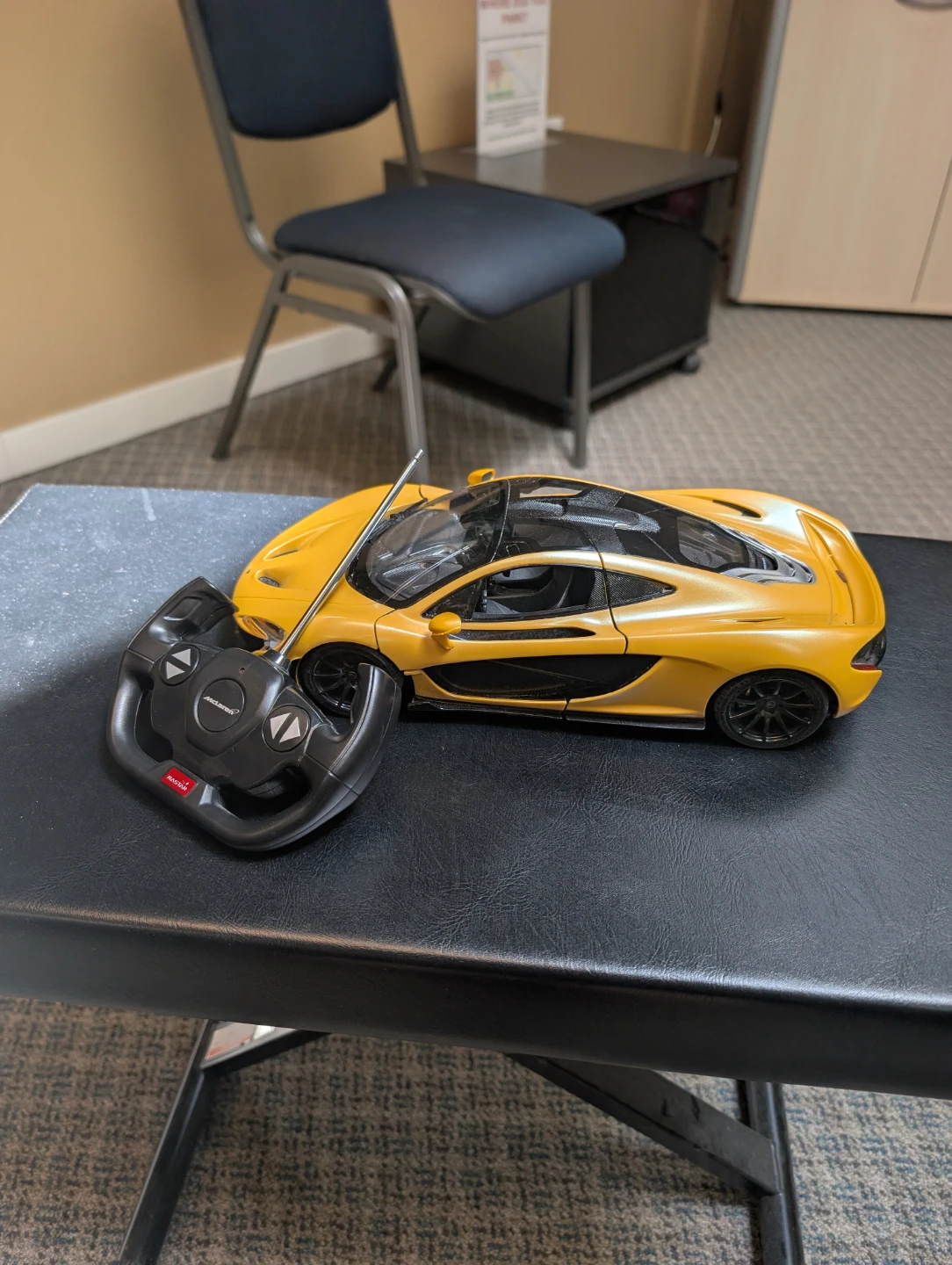 Yellow Remote Control Car