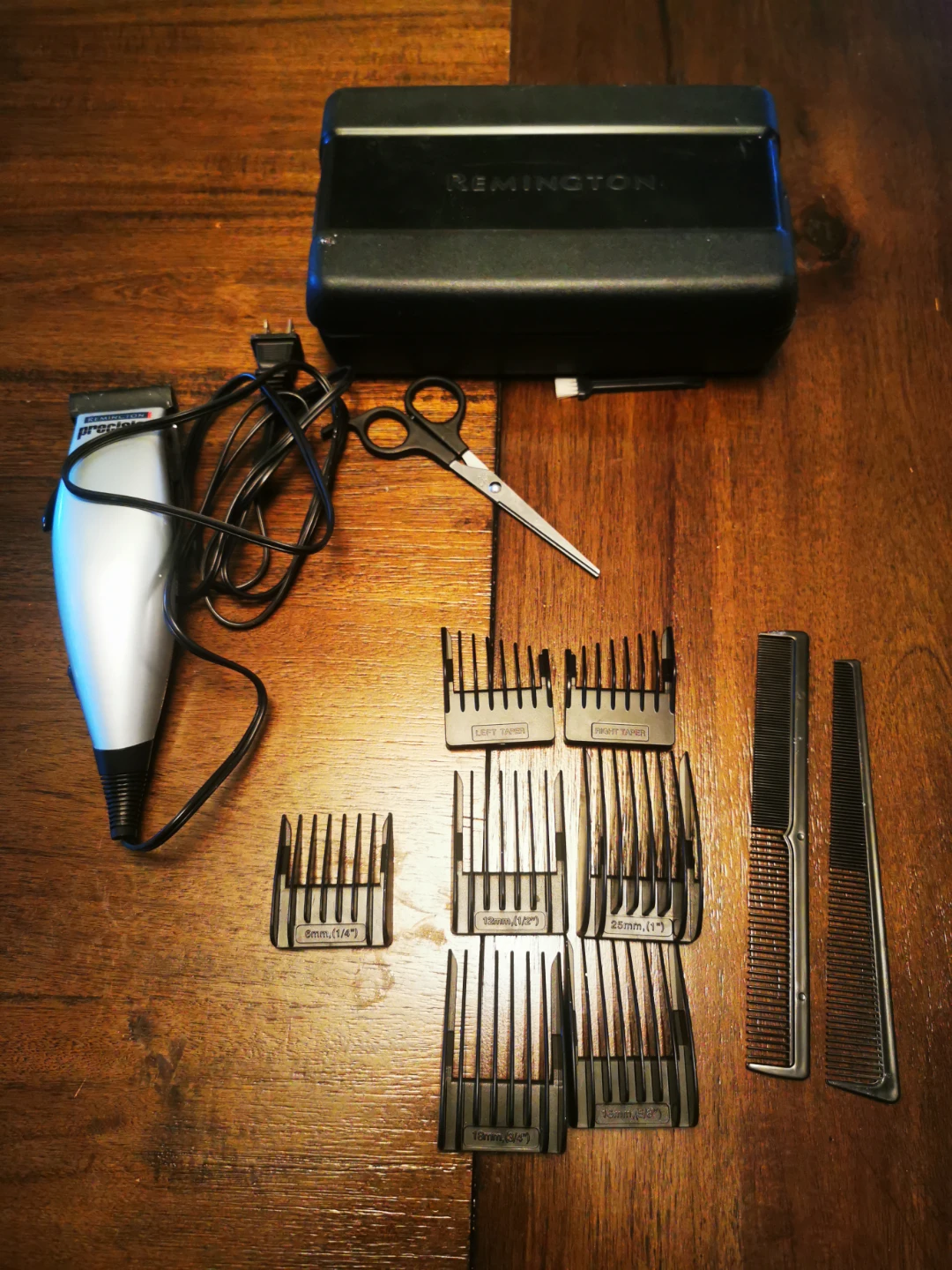 Remington Hair Clipper Set with Case and Accessories