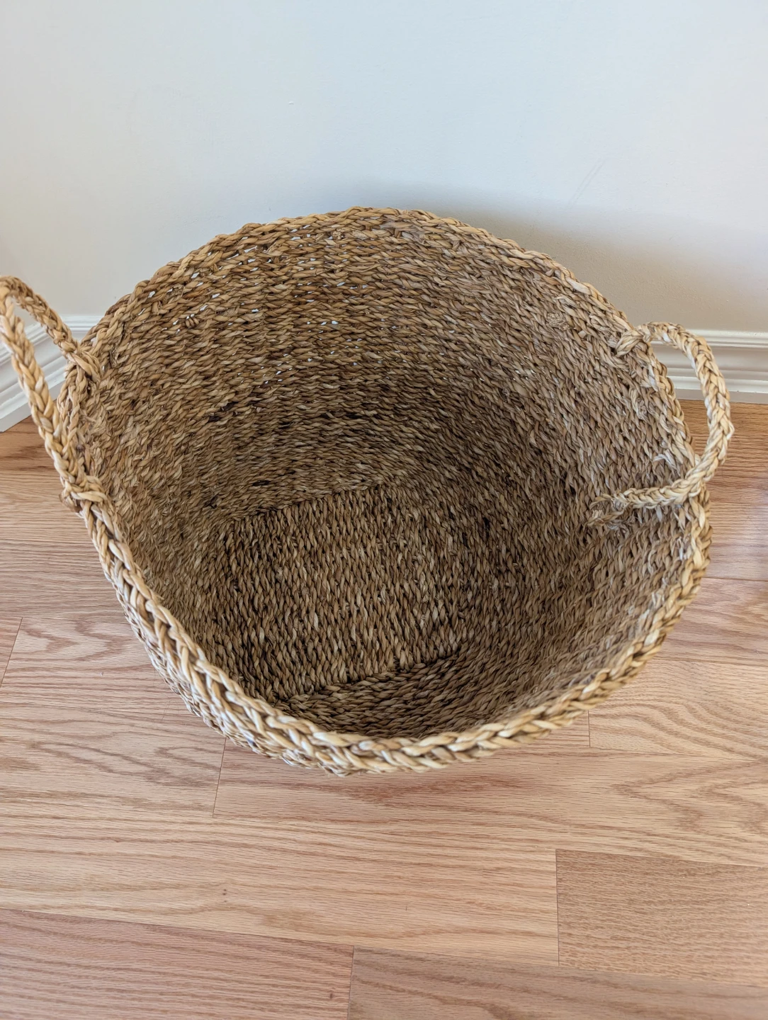 Woven Storage Basket with Handles - photo 3