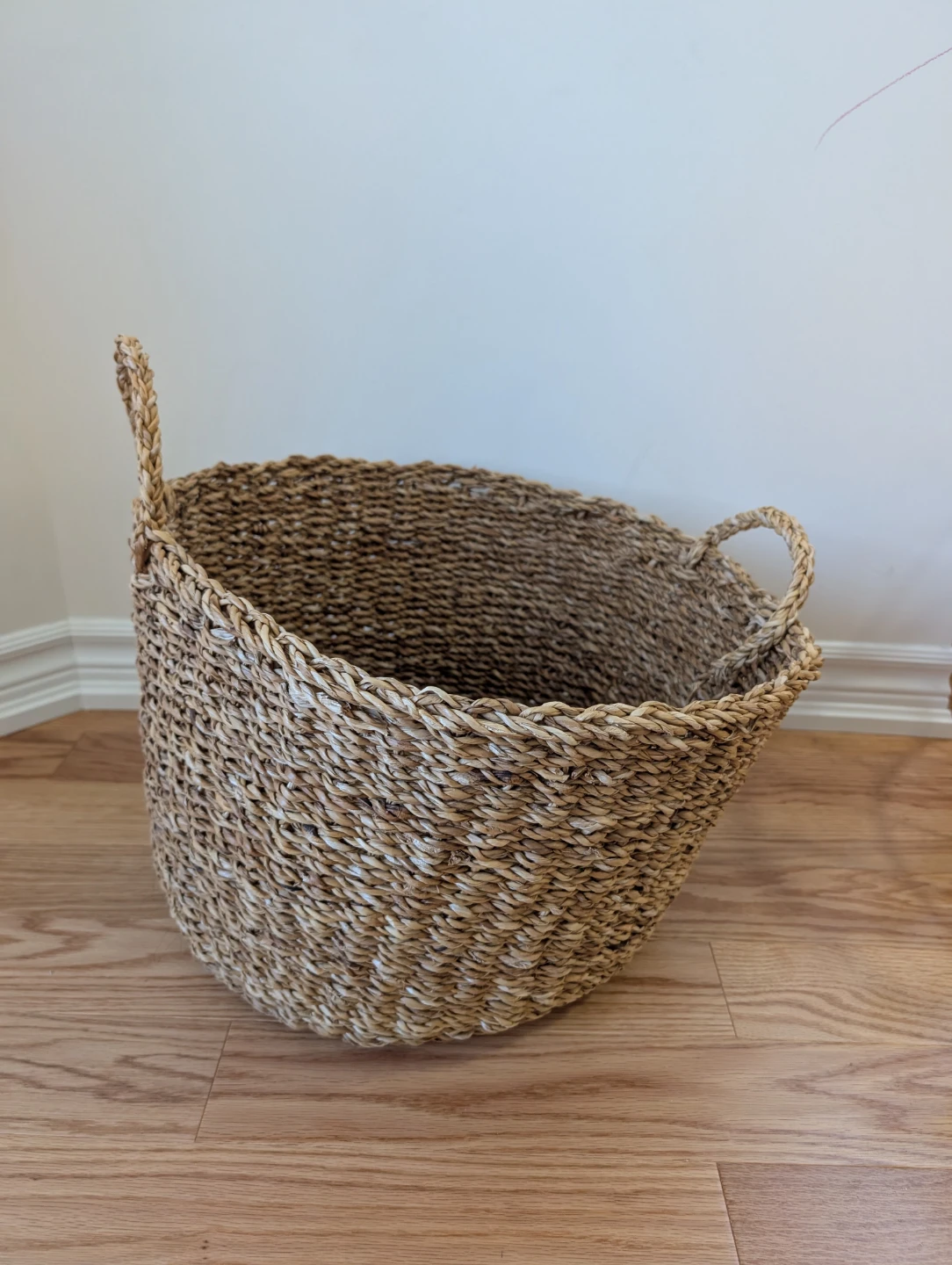 Woven Storage Basket with Handles - photo 4