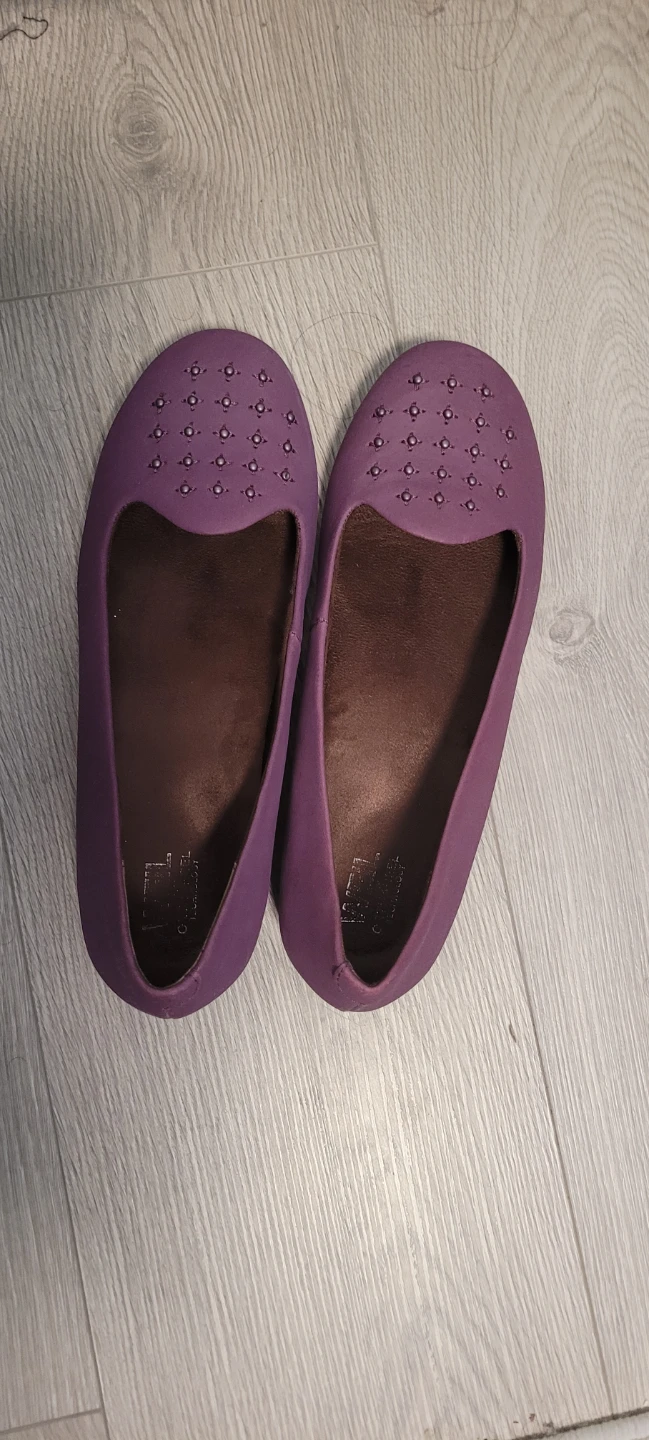 Purple Ballet Flats