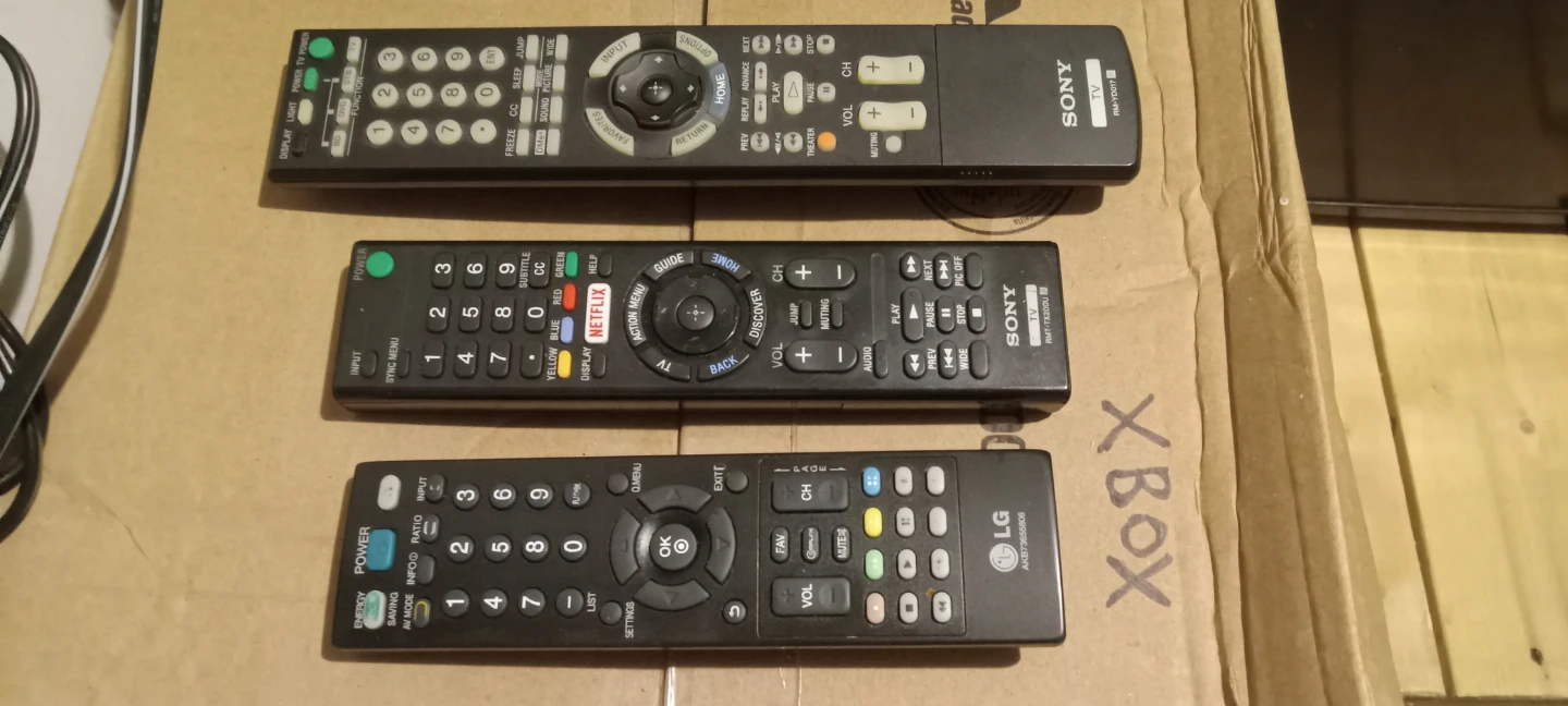 LG, Toshiba, and Sony Blu-ray players with remotes - photo 3