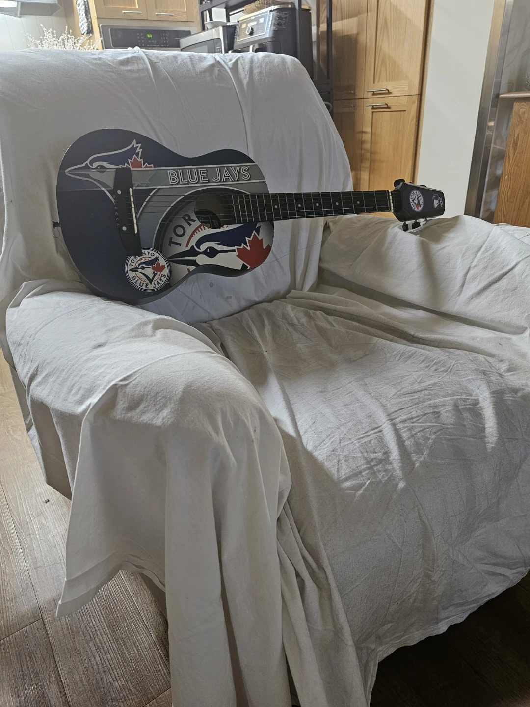 Toronto Blue Jays Acoustic Guitar
