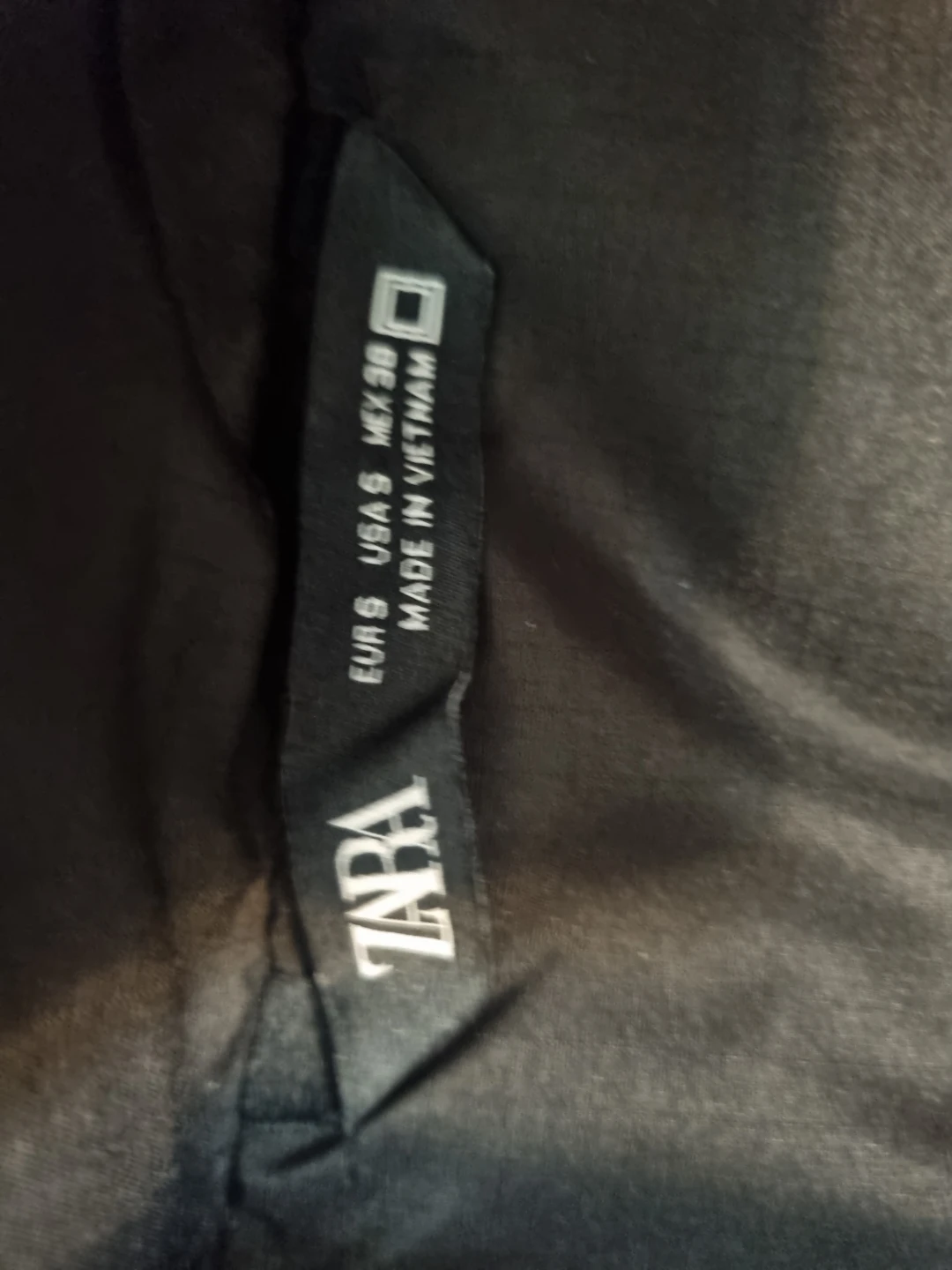 ZARA Black Puffer Vest with Hood - photo 2