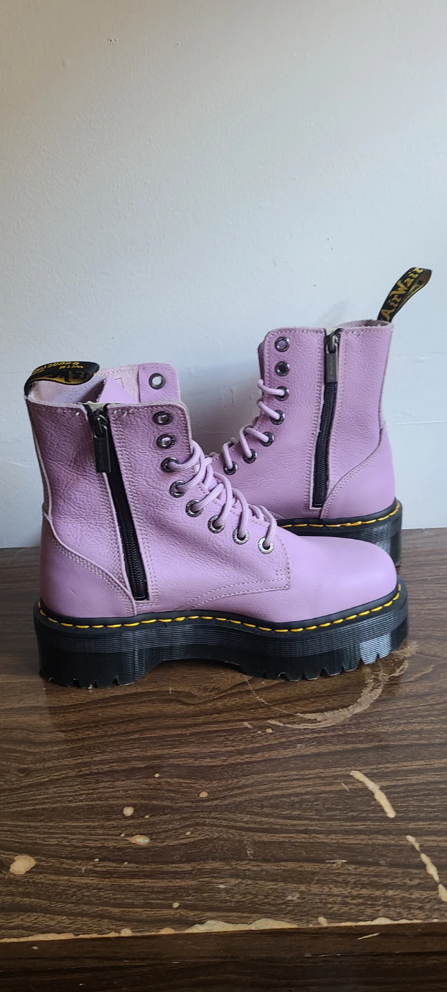 Dr Martens Jadon III Pisa Platform Boots (Lilac) Womens Size 8 - photo 3