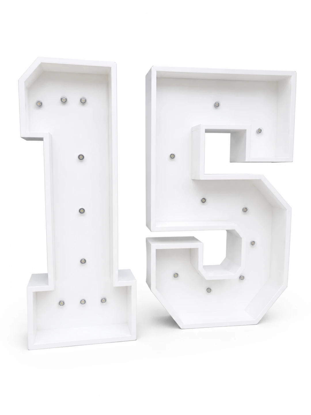 White Light Up "15" Numbers - photo 4