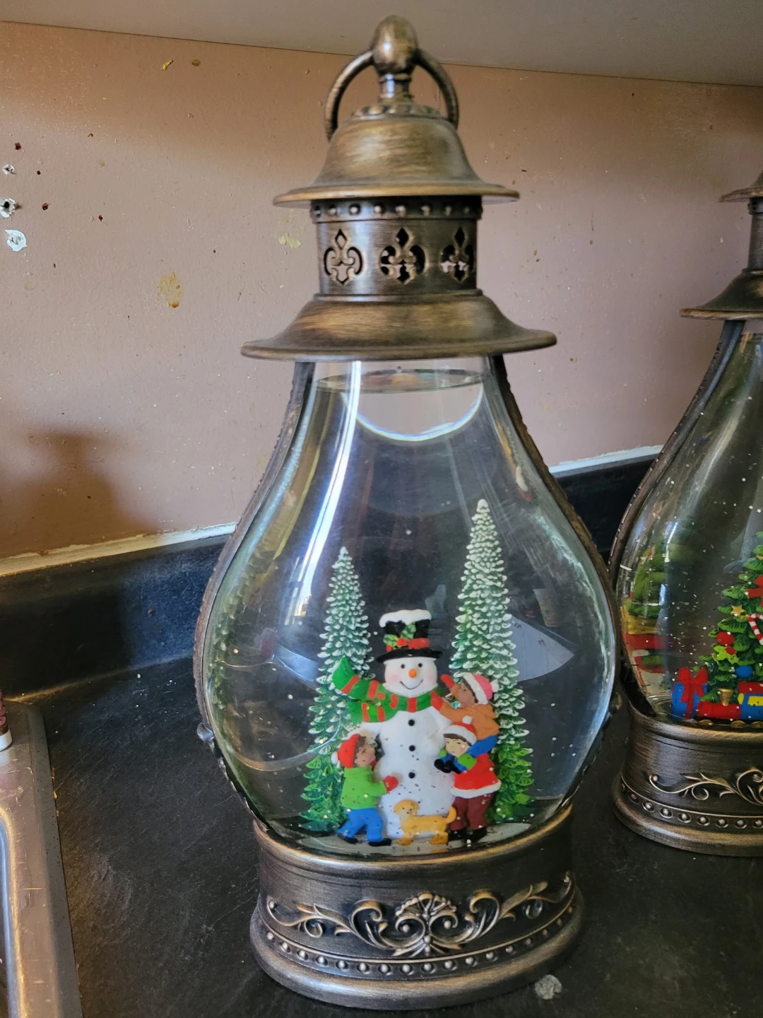 Christmas Snow Globe Lanterns - photo 2