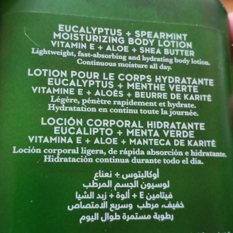 Bath & Body Works Eucalyptus Spearmint Moisturizing Body Lotion - photo 3