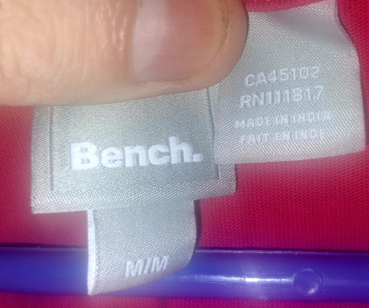 Bench T-Shirt - Pink - Size M +Pink Shirt - photo 2