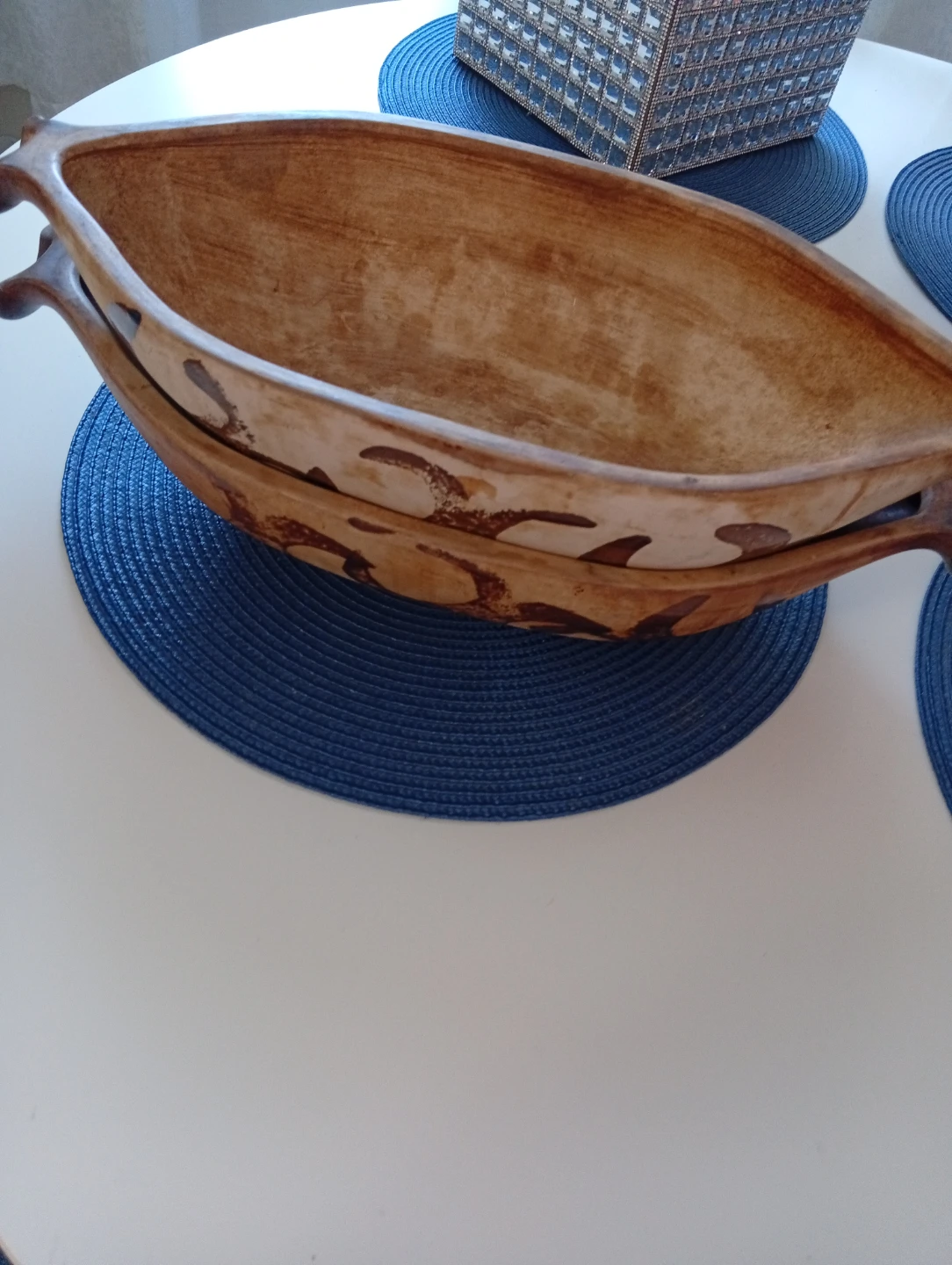 Decorative Ceramic Serving Bowl - photo 2