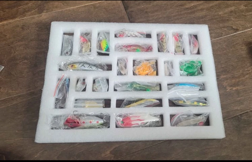 Fishing Advent Calendar 2025, 24 Day Fishing Lure Countdown ....